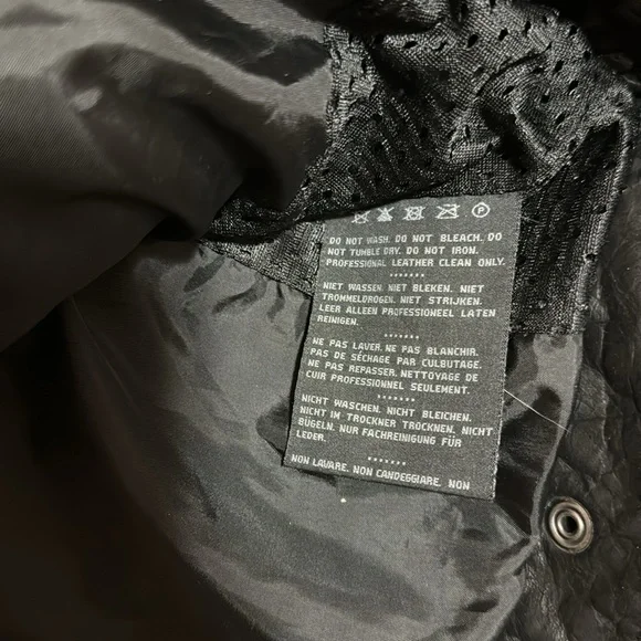 Harley Davidson Thornton Buffed Leather Jacket Size XL - Picture 9 of 13